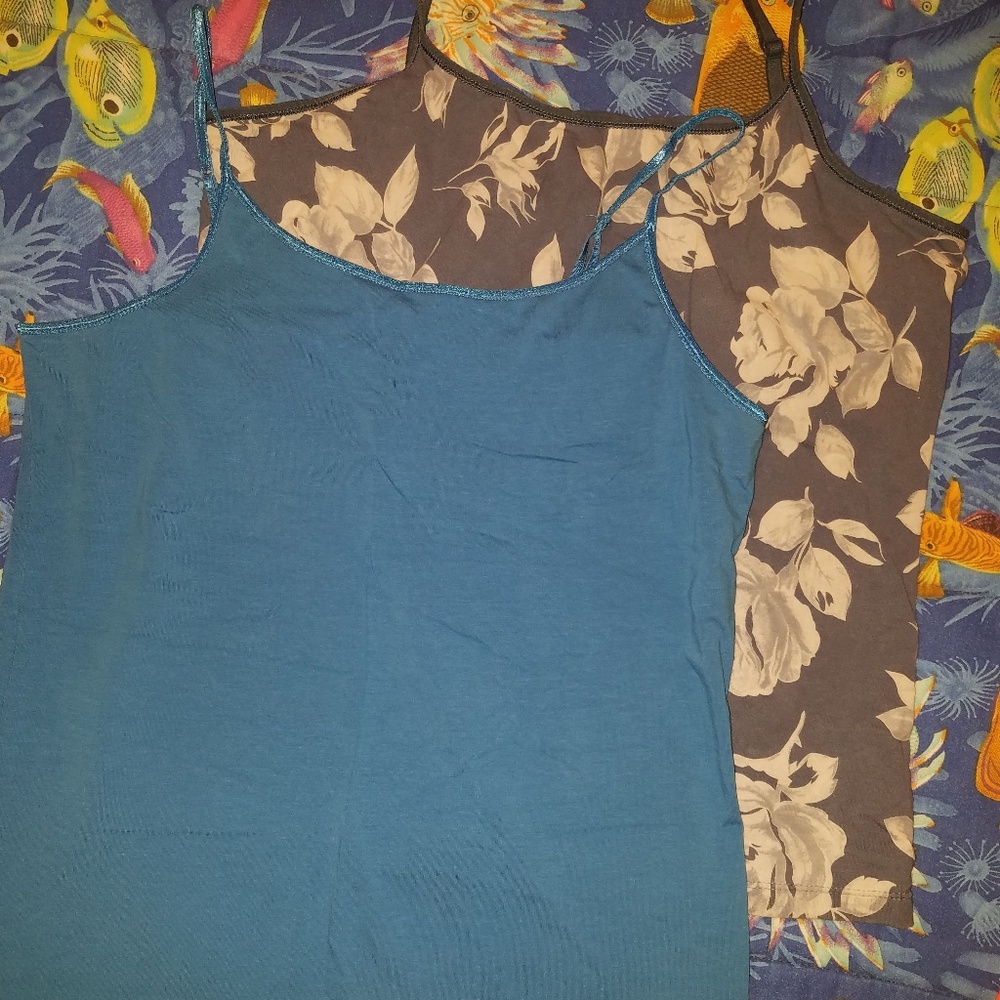 3 spaghetti strap tank tops